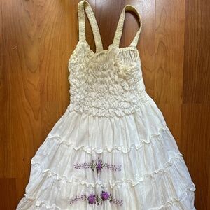 Beautiful Vintage Gypsy Rose Sun Dress small